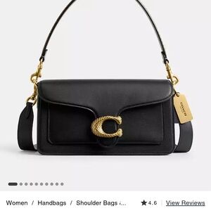 Coach Black Shoulder Bag